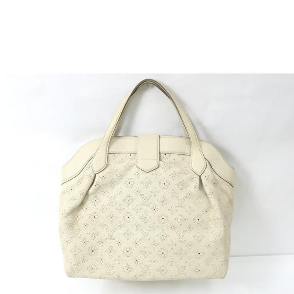 Louis Vuitton Bag Seals Mahina Leather Brown